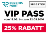 Letzte Chance! 25% Rabatt auf fast alle Produkte im Runnerspoint Shop