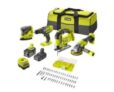 Ryobi Combo-Kit R18CK4F-252S mit Tasche & Bit-Set für nur 279,99€ + 40€ toom-Gutschein