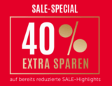 Satte 40% Extra-Rabatt auf ausgewählte Sale-Artikel im Christ Onlineshop