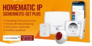 Homematic IP Einsteigerpaket Sicherheit plus HmIP-SK3 143399 für 139,- Euro inkl. Versand!