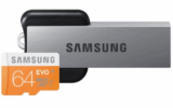 [AMAZON] Samsung EVO MB-MP16DU2/EU 64GB microSDHC Class 10 Speicherkarte (bis zu 48MB/s Transfergeschwindigkeit, UHS-I) , inkl. USB Adapter für nur 49,90 Euro inkl. Versand