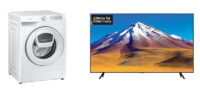 Samsung WW6800T Waschmaschine (Autodosierung & AddWash, 8 kg) + Samsung 43″ Crystal UHD 4K TU6979 Smart TV für nur 775€ inkl. Versand (statt 1.003€)