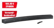 Geht noch! Curved Soundbar SAMSUNG HW-MS6500 in Schwarz oder Silber nur 189,50 Euro inkl. Versand