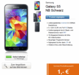 Super! Klarmobil Allnet Spar Flat XL mit 1GB Datenflat + Samsung Galaxy S5 für nur 24,85 Euro monatlich!