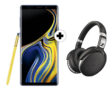 MD Telekom real Allnet mit 8GB Daten für mtl. 36,99 Euro + Samsung Galaxy Note 9 & Sennheiser HD 4.50 für nur einmalig 79,- Euro
