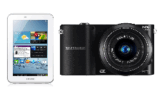 [AMAZON.CO.UK] Samsung NX1000 Systemkamera zusammen mit Samsung Galaxy Tab 2 7-Zoll für nur 356,70 Euro inkl. Versand!