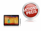 Samsung Galaxy Note Tab 10.1 LTE P6050 mit 500 MB Base Datenflat für nur 11,- Euro monatlich!