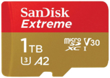 SanDisk Extreme microSDXC-Speicherkarte (1 TB, 160 MB/s) für nur 192,82€ inkl. Versand (statt 223€)