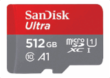SanDisk Ultra 512 GB microSDXC Speicherkarte für nur 69,90 Euro inkl. Versand