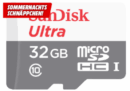 SanDisk Ultra micro SDHC [32GB, Class 10] (inkl. Adapter) für nur 10,- Euro
