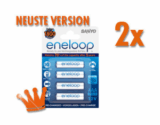 8 Stück Sanyo Eneloop Akku NiMH Micro AAA 800mAh HR4-UTGB (neuste Version) für nur 12,49 Euro inkl. Versand!