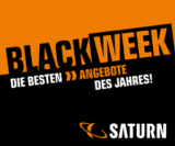 Saturn Black Week 2017 mit viele täglich wechselnden Deals bis 26. November!