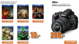 [SATURN] Late Night Shopping! Fünf verschiedene 3D Blu-Rays für je nur 10,- Euro und Nikon D3000 Kit für nur 288,- Euro!