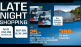 Saturn Late Night Shopping! Die Angebote am 06. August 2014 – z.B. Call Of Duty: Ghosts (Hardened Edition)