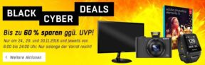 Black Cyber Deals bei Redcoon – z.B. Sony DSC-WX500 B Digitalkamera nur 222,- Euro (statt 297,- Euro)