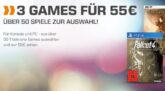 „3 für 55,- Euro“ Games-Aktion – mit z.B. Fallout 4, Resident Evil 6, Metal Gear Solid 5, Watch Dogs uvm.
