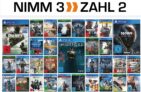 Nimm 3, zahl 2 bei Saturn! Beim Kauf von 3 Spielen aus dem gesamten Games-Sortiment erhaltet ihr das Günstigste gratis