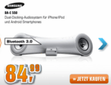 [SATURN SUPER SUNDAY] Samsung DA-E 550 Dual-Docking Lautsprechersystem für nur 84,99 Euro!