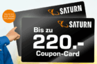 Bis zu 220,- Euro geschenkt beim Kauf von TVs, Soundbars, Haushaltsgroßgeräte, Küchenmaschinen usw. bei Saturn