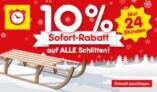Nur heute: 10% Rabatt auf alle Schlitten im Netto Onlineshop!