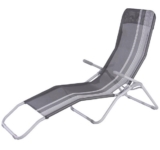 Knaller! 2 Stück Xora Relaxliegen in silber für zusammen für 21,35 Euro