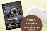 4 Ausgaben der Zeitschrift SitzPlatzFuss für effektiv 36,20 Euro statt 51,20 Euro