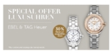 30% auf Luxusuhren von Ebel und Tag Heuer bei Christ – z.B. TAG Heuer Herrenuhr Aquaracer 500 M ab 1705,- Euro