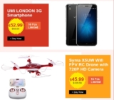 Ab 12:00 Uhr: Flash-Sale bei Tomtop mit verschiedenen Elektronik- und Gadgetschnäppchen