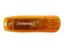 Nur heute als Ebay WOW des Tages: 64GB Intenso 3502490 Rainbow Line USB-Stick für 10,- Euro