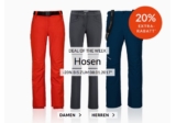 Engelhorn Sports Weekly Deal – 20% Extra-Rabatt auf Ski- und Sporthosen!