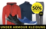 Bis zu 50% Rabatt auf Artikel der Marke Under Armour bei Sportsdirect!