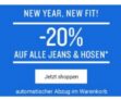 20% Sofortrabatt auf Jeans und Hosen im Tom Tailor Onlinestore