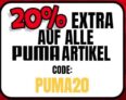 20% Gutscheincode auf alle Artikel von Puma bei Picksport.de