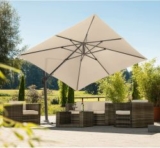 300 x 300 cm Sonnenschirm Schneider Rhodos Twist 730-02 für 364,99€