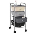 Tidyard Schubladenwagen Wagen mit 4 Schubladen für 27,99 Euro