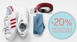 Nur bis 10 Uhr: Satte 20% Zusatz-Rabatt auf Schuhe & Accessoires bei Fashion ID