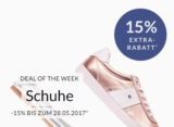 Engelhorn Weekly Deal: 15% Extra-Rabatt auf viele Schuhe bei Engelhorn