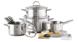 4-teiliges Schulte-Ufer Kochtopfset aus Edelstahl für nur 63,94 Euro inkl. Versand