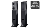 HECO Music Colors 200 Piano 1 Paar Standlautsprecher 140 W in Schwarz für nur 377,- Euro inkl. Versand