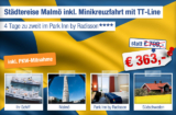 [REISEHUGO.DE] Schiffsreise mit Auto nach Schweden inkl. 3 Nächte im 4* Park Inn by Radisson mit Frühstück in Malmö nur 363,- Euro