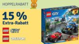 15% Extrarabatt auf Artikel der Marke LEGO City und LEGO Creator im myToys Onlineshop