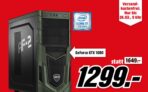 HYRICAN MILITARY 5479 Gaming PC mit Core i7 und GTX 1080 für nur 1299,- Euro inkl. Versand