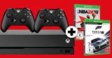 Knaller! MICROSOFT Xbox One X 1TB + Wireless Controller + Forza Motorsport 7 + NBA 2K18 für nur 415,- Euro inkl. Versand