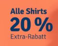 20% Extrarabatt auf alle T-Shirts, Langarmshirts und Tops für Kinder und Babys im myToys Onlineshop!