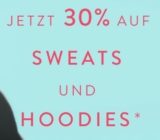 30% Rabatt auf ausgewählte Sweatshirts und Hoodies im Bench Onlineshop