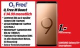 o2 Free M Boost Allnet-Flat & 20GB Daten für mtl. 34,99 Euro + Samsung Galaxy S9+ für einmalig 1,- Euro