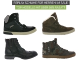 Verschiedene Replay Herrenschuhe für 57,99 Euro inkl. Versand