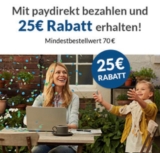 Bei Alternate mit paydirekt zahlen und ab 70,- Euro Bestellwert 25,- Euro sparen