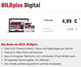 3 Monate BILDplus Digital für nur 4,99 Euro statt 14,97 Euro