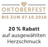 20% Extra-Rabatt auf ausgewählte Herzschmuckstücke im Christ Onlineshop